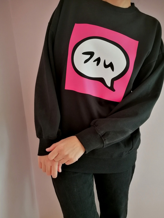 Felpa girocollo Logata